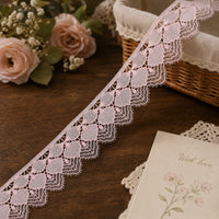 LaceCraze Crisscross Diamond Lace Ribbon