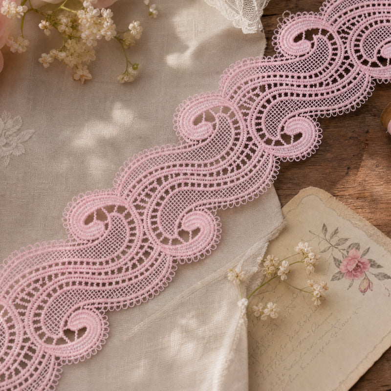 LaceCraze Double Swirl Lace Trim