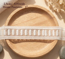 LaceCraze Starburst Vertical Stripe Lace Ribbon