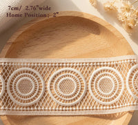 LaceCraze Concentric Circle Lace Ribbon