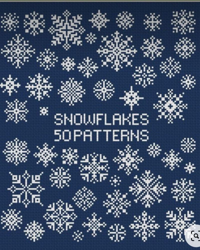 Silent Snow Lace - LCP25001 - Downloadable PDF Pattern