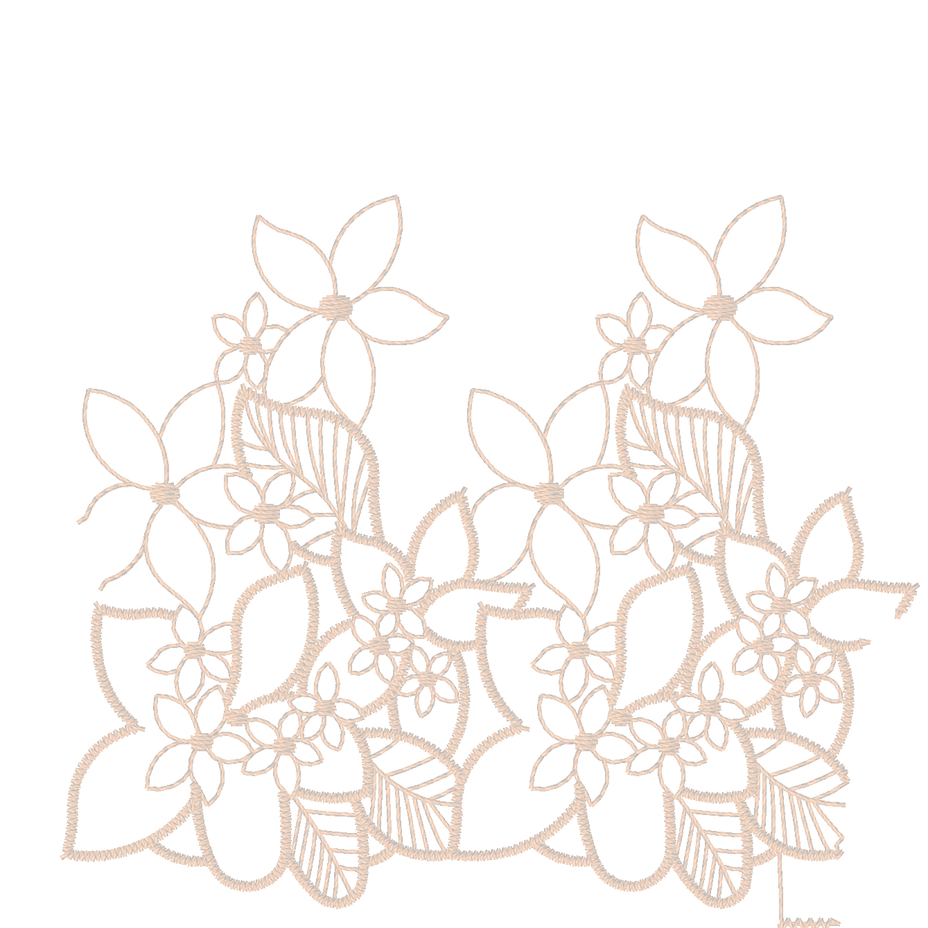 Flower Dancing - p210134 - Downloadable PDF Embroidery Pattern