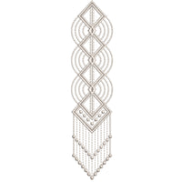 Geometric Macramé Lace Embroidery-N207551