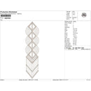 Geometric Macramé Lace Embroidery-N207551