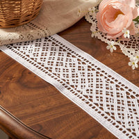 LaceCraze Diamond Grid Lace Ribbon