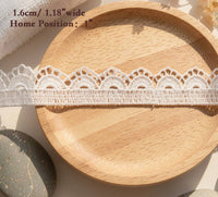 LaceCraze Scallop Fan Lace Trim