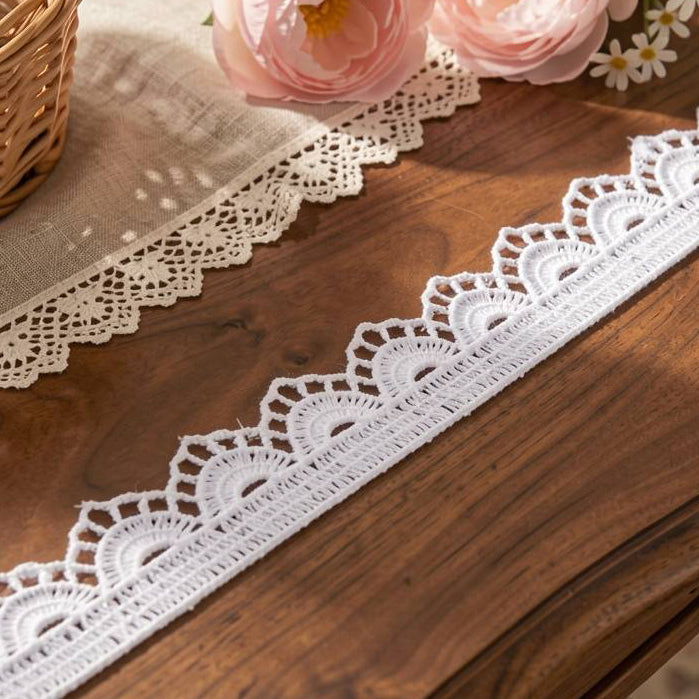 LaceCraze Scallop Fan Lace Trim