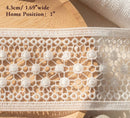 LaceCraze Dot Mesh Lace Ribbon