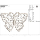 Openwork Butterfly Lace Embroidery-N106368