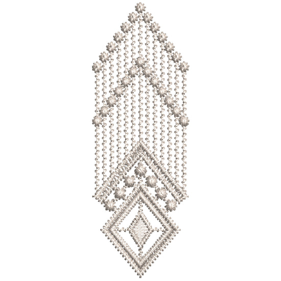 Lattice & Starlet Embroidery-N107363