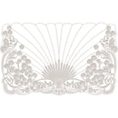 Wheat & Clover Fan-Lace Border Embroidery-N1607742A