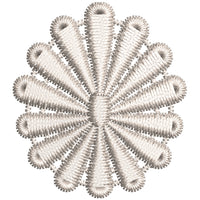 Radiant Spiral Lace Embroidery-N206495