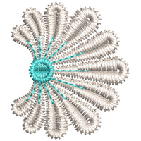 Geometric Macramé Lace Embroidery-N207719