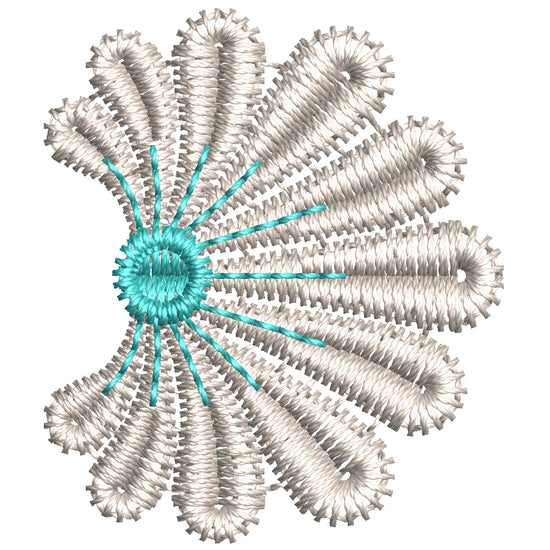 Geometric Macramé Lace Embroidery-N207719