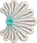 Geometric Macramé Lace Embroidery-N207719