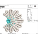 Geometric Macramé Lace Embroidery-N207719