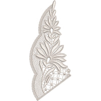 Lace Feather Branch Embroidery-N306861