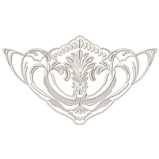 Baroque-Inspired Ornate Lace Embroidery-N606628