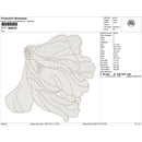 Lattice Feather Lace Embroidery-N609191