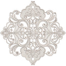 Symmetric Scroll Lace Medallion Embroidery-N806305