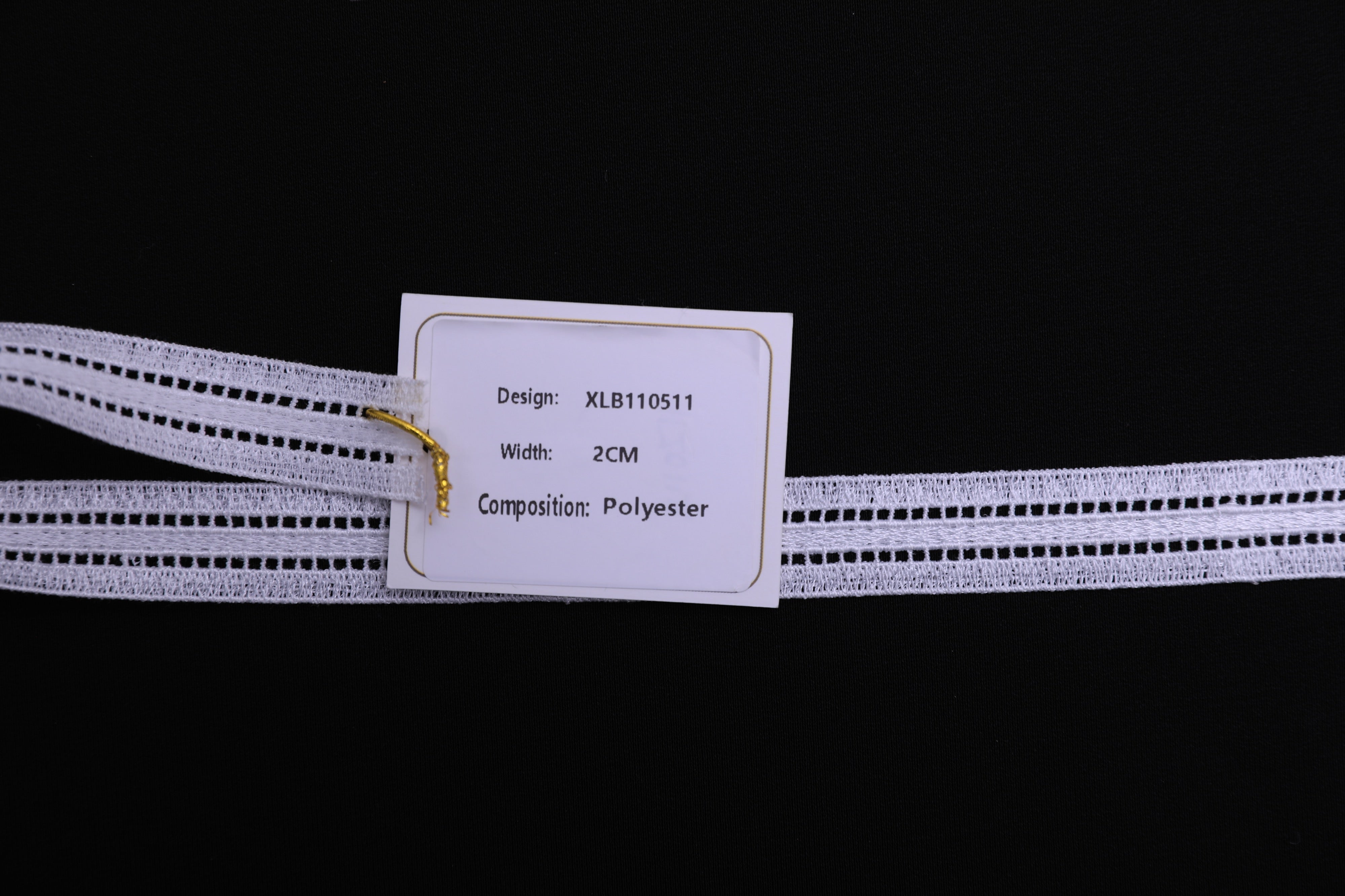 LaceCraze Double Square Openwork Lace Ribbon