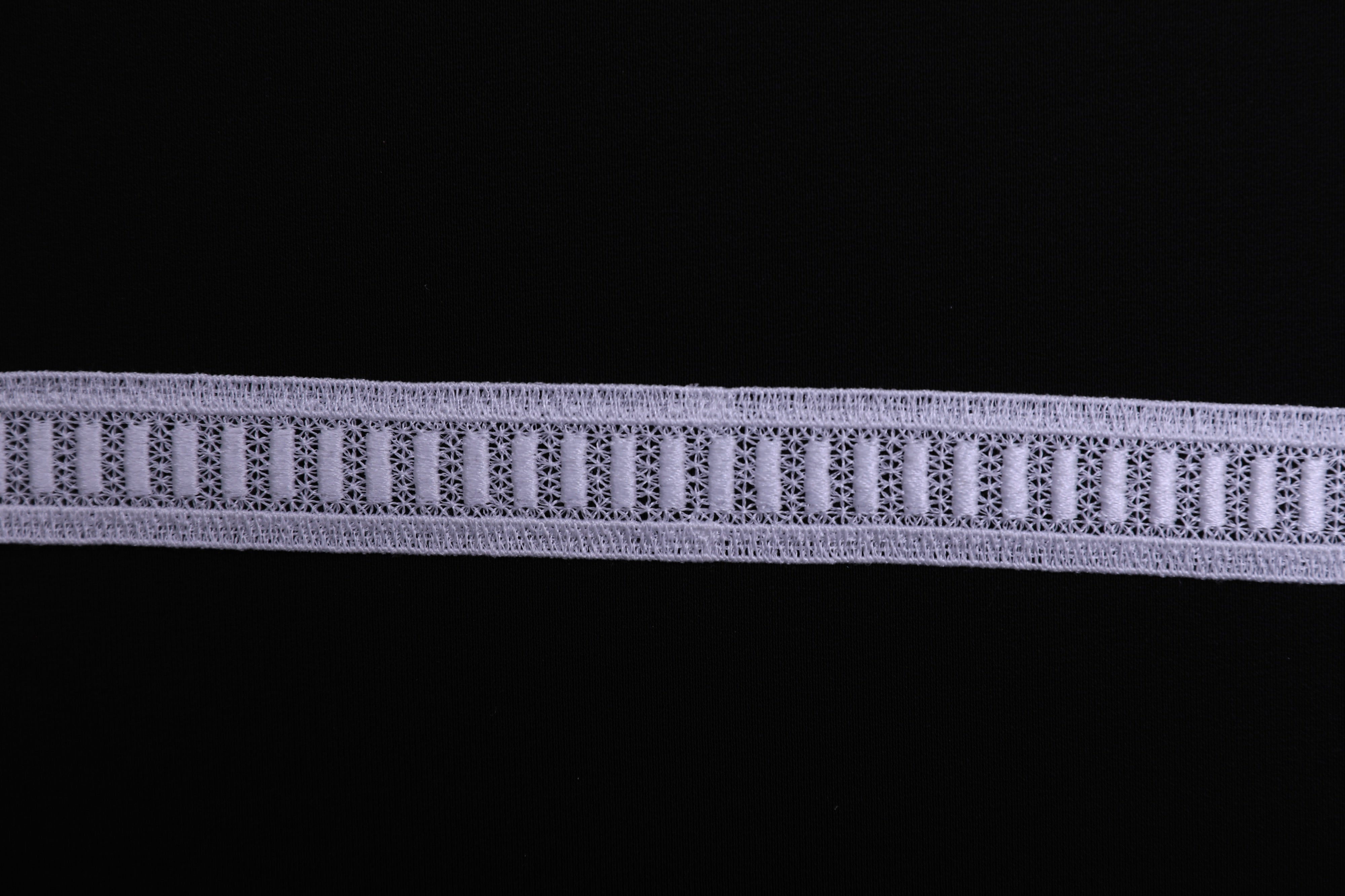 LaceCraze Starburst Vertical Stripe Lace Ribbon