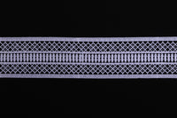 LaceCraze Diamond Lattice Vertical Bar Lace Ribbon